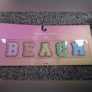 Stoney Clover Lane collab with Target
Stickee patches
“Beach”